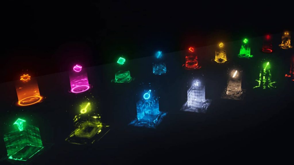 图片[4]1Li-Digital Art Education【UE资源】50个Niagara粒子合集-50 Unique Pick Ups and Power Ups VFX Pack1Li-Digital Art Education1Li
