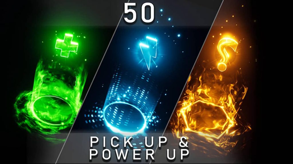 图片[6]1Li-Digital Art Education【UE资源】50个Niagara粒子合集-50 Unique Pick Ups and Power Ups VFX Pack1Li-Digital Art Education1Li
