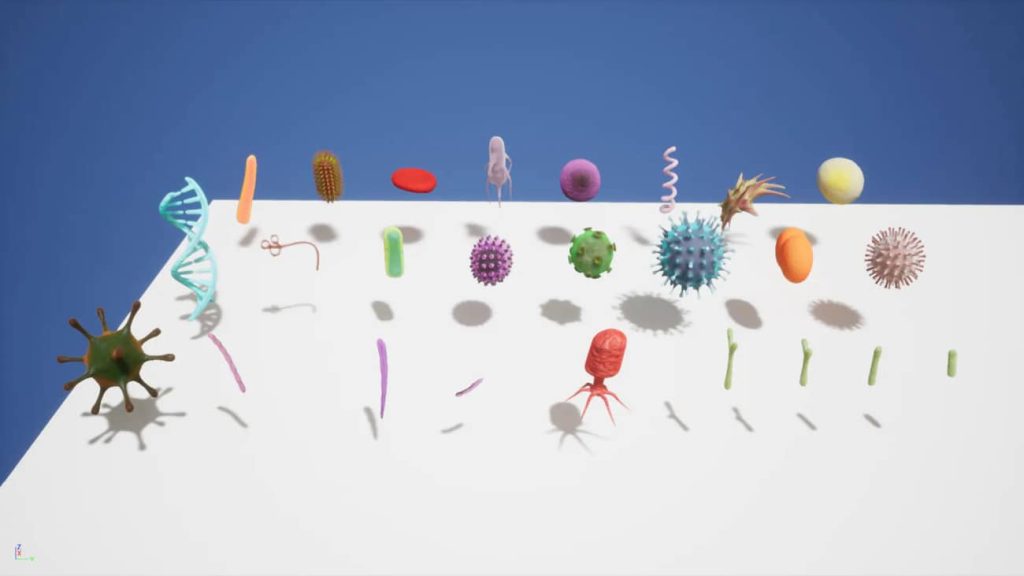 图片[6]1Li-Digital Art Education【UE资源】Niagara粒子模拟微生物资源-Microscopic Organisms1Li-Digital Art Education1Li