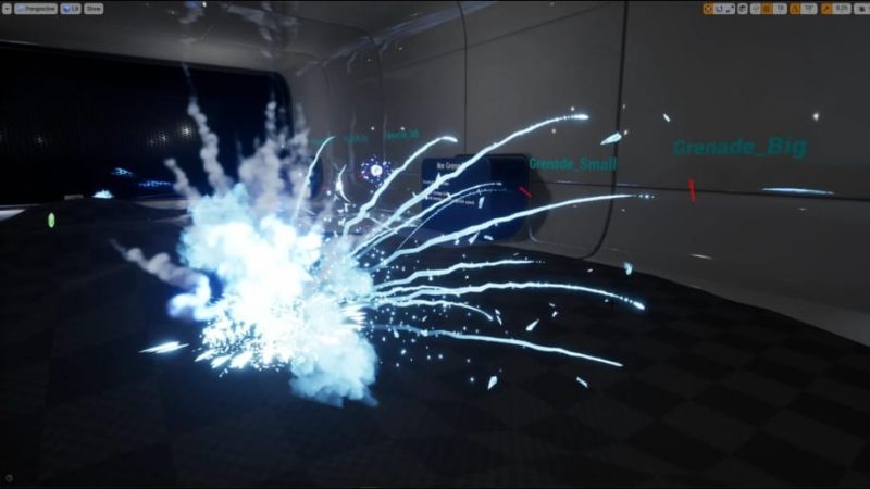 【UE资源】冰弹视觉VFX效果-Ice Projectile VFX1Li-Digital Art Education1Li