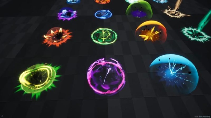 【UE资源】风格化魔法爆炸VFX特效-Magic Explosions1Li-Digital Art Education1Li