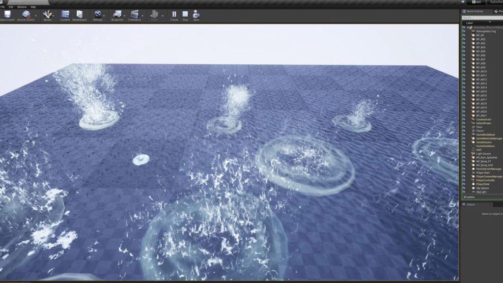 图片[2]1Li-Digital Art Education【UE资源】Niagara飞溅特效包-SplashesFxPack1Li-Digital Art Education1Li