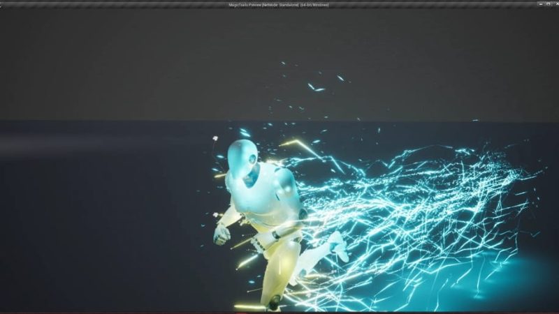 【UE资源】魔法拖尾VFX视觉效果-Magic Trails1Li-Digital Art Education1Li