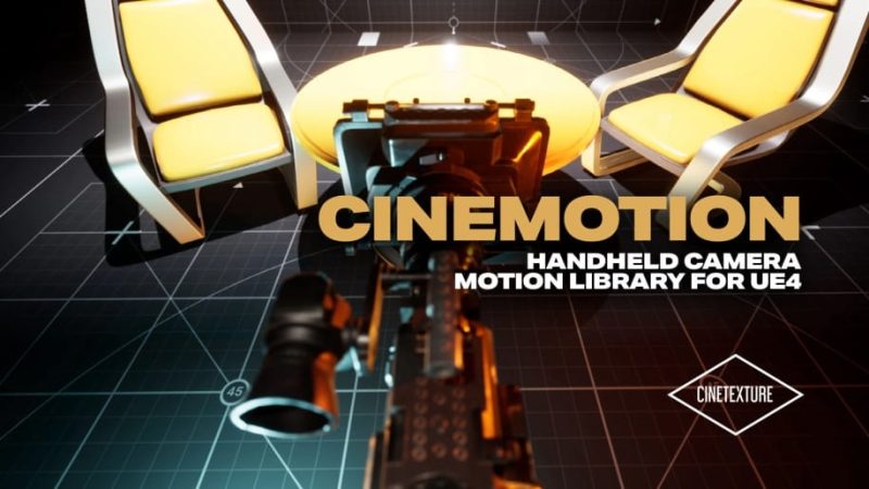 【UE资源】真实手持相机运动套件-Cinemotion 2 Real Handheld Camera Motion Kit1Li-Digital Art Education1Li