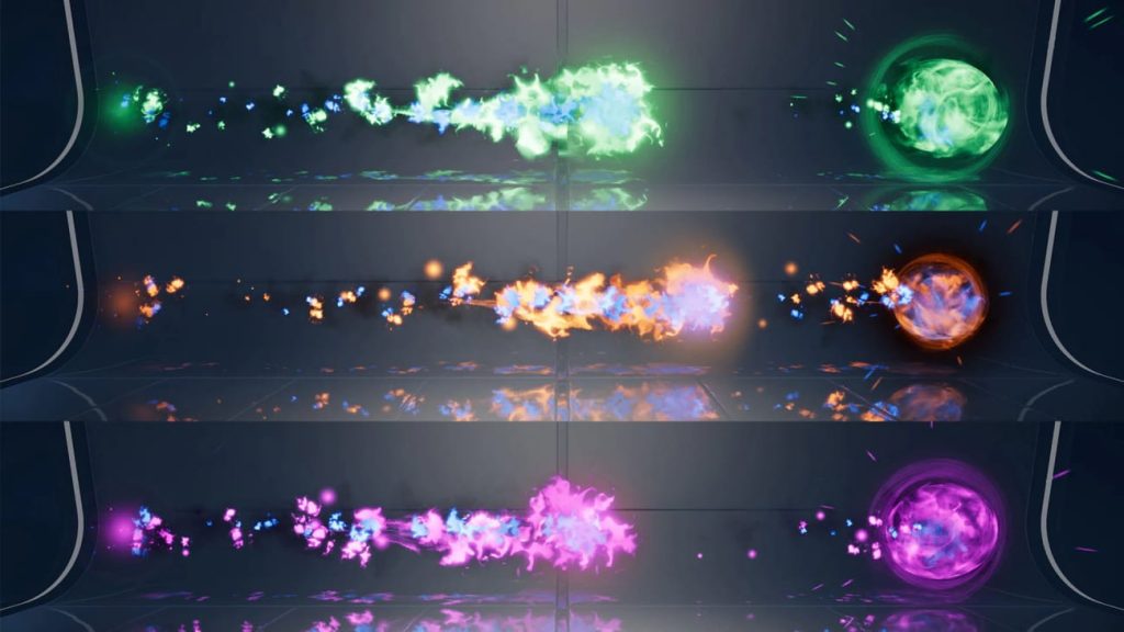 图片[2]1Li-Digital Art Education【UE资源】魔法弹药VFX视觉特效-Magic Projectiles Vol.21Li-Digital Art Education1Li