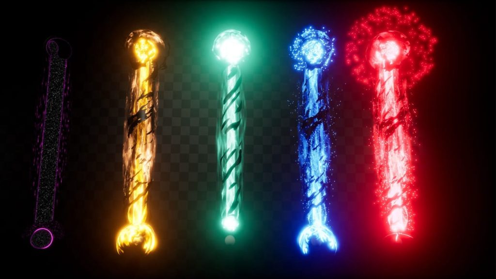 图片[2]1Li-Digital Art Education【UE资源】能源光线VFX射击效果-Niagara Ray VFX Pack (Energy, Ray, Hit Effects)1Li-Digital Art Education1Li
