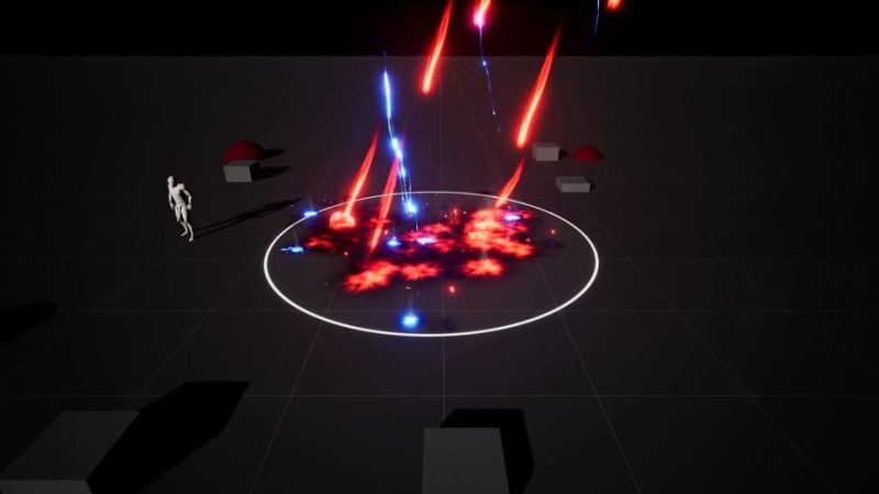 【UE资源】风格化VFX空袭特效-Stylized VFX - Air Strikes1Li-Digital Art Education1Li