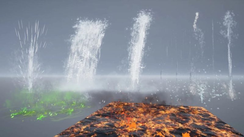 【UE资源】Niagara逼真VFX特效包-Niagara Realistic Starter VFX Pack1Li-Digital Art Education1Li