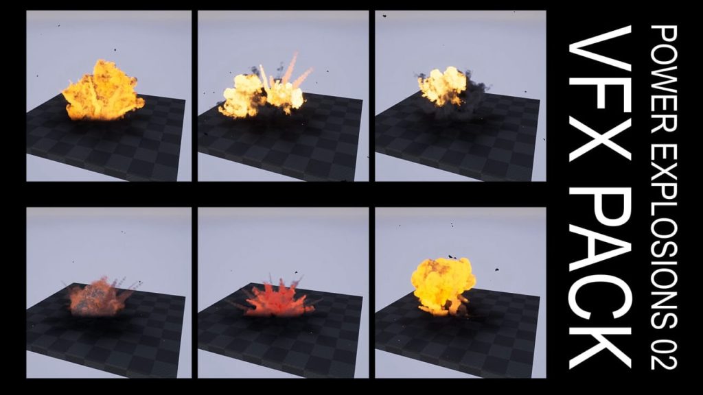 图片[3]1Li-Digital Art Education【UE资源】游戏爆炸VFX特效包-Power Explosions VFX 021Li-Digital Art Education1Li