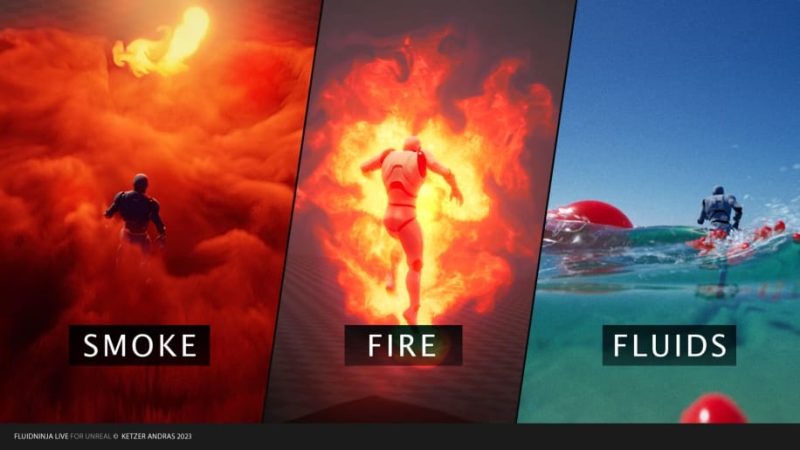 【UE资源】实时VFX模拟系统-FluidNinja LIVE1Li-Digital Art Education1Li