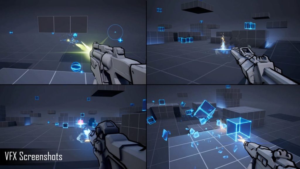 图片[4]1Li-Digital Art Education【UE资源】风格化枪口射击效果-VFX Pack - Stylized FPS Muzzle and Impacts Effects1Li-Digital Art Education1Li