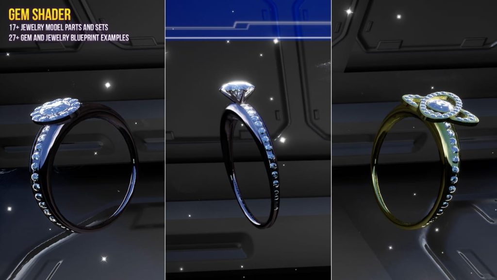 图片[8]1Li-Digital Art Education【UE资源】宝石着色器VFX-Gem(Jewelry) Shader VFX1Li-Digital Art Education1Li