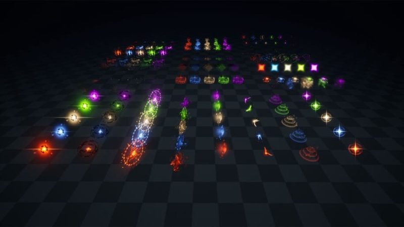 【UE资源】魔法视觉特效包-FANTASY VFX COLLECTION '4'1Li-Digital Art Education1Li