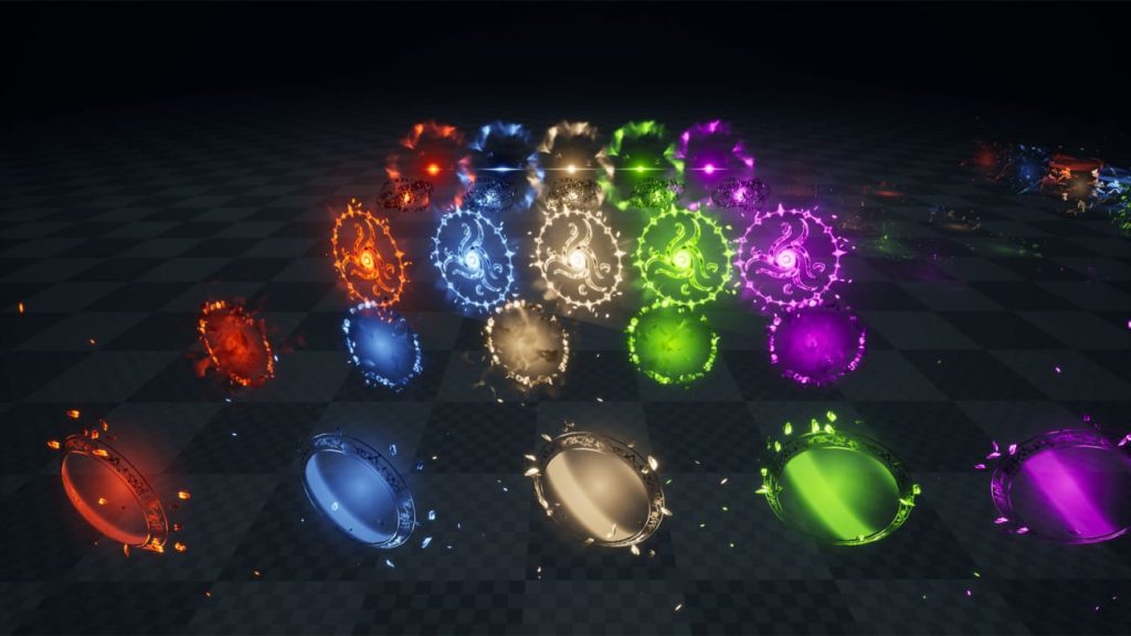 图片[1]1Li-Digital Art Education【UE资源】魔法视觉特效包-FANTASY VFX COLLECTION '4'1Li-Digital Art Education1Li