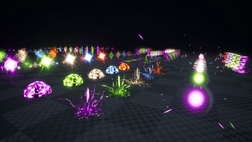 图片[2]1Li-Digital Art Education【UE资源】魔法视觉特效包-FANTASY VFX COLLECTION '4'1Li-Digital Art Education1Li