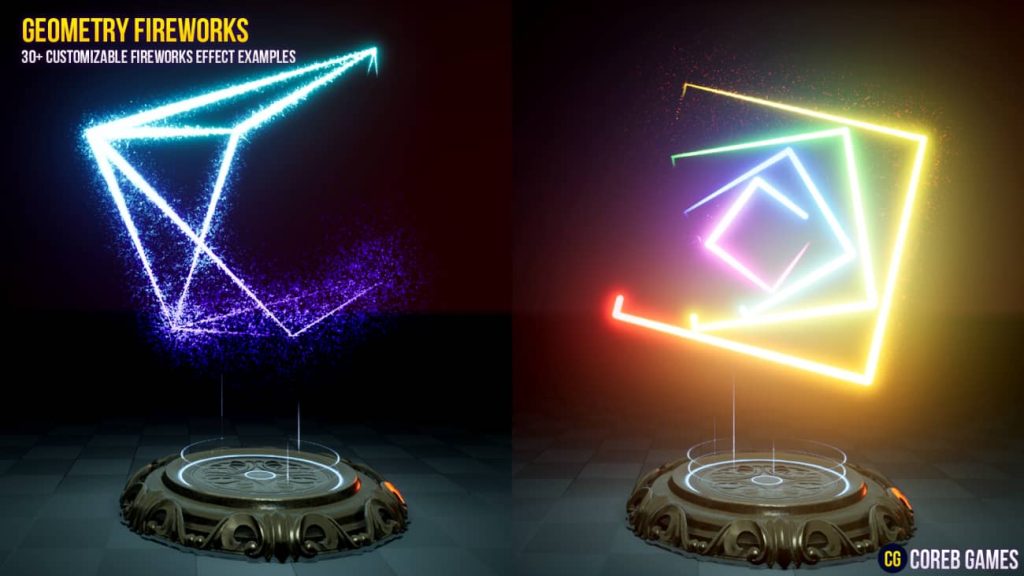 图片[1]1Li-Digital Art Education【UE资源】几何形状烟花VFX效果-Geometry Fireworks VFX Pack1Li-Digital Art Education1Li
