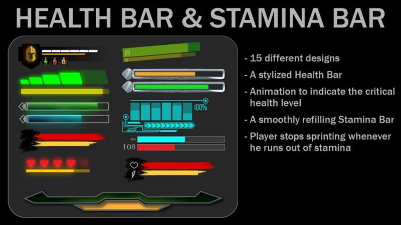【UE资源】用户界面UI-UI HUD1Li-Digital Art Education1Li