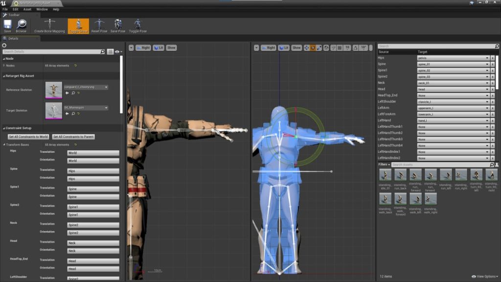 图片[4]1Li-Digital Art Education【UE资源】动画重定向工具包-Animation Retarget Toolkit1Li-Digital Art Education1Li