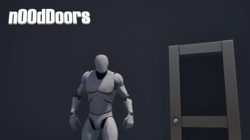 【UE资源】开关门组件-n00dDoors1Li-Digital Art Education1Li