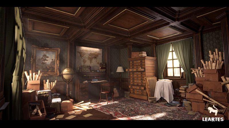 【UE资源】维多利亚时代的室内环境-Victorian Interior Environment1Li-Digital Art Education1Li