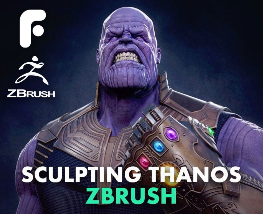 【学习欣赏】FlippedNormals – 在Zbrush中雕刻紫薯和无限手套
