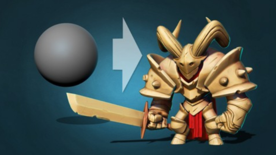 Udemy – 绝对初学者Zbrush课程