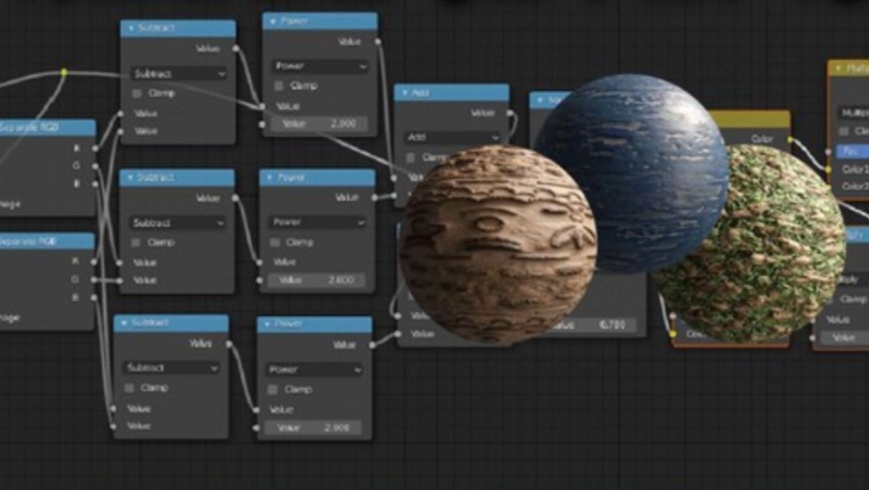 Udemy - Blender中的材质和程序着色器介绍1Li-Digital Art Education1Li
