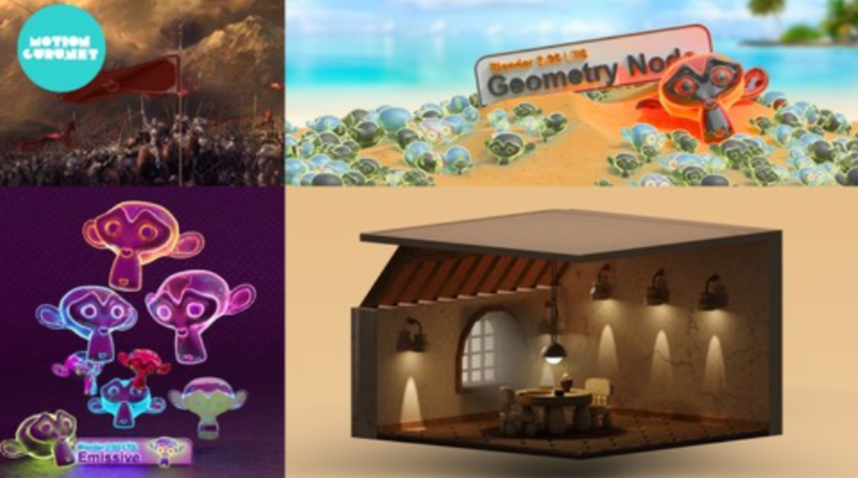 Udemy – Blender2.93完整角色制作