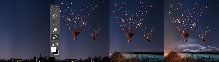 图片[2]1Li-Digital Art EducationDomestika - Photoshop中的神奇蒙太奇：创建视觉隐喻1Li-Digital Art Education1Li