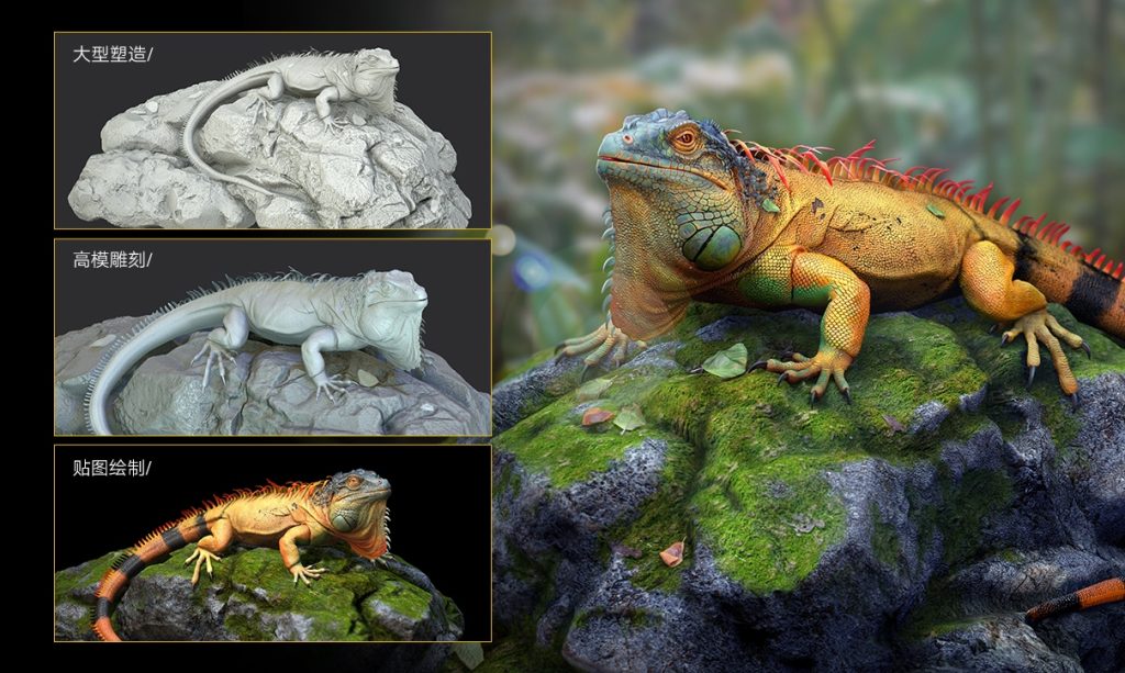 图片[2]1Li-Digital Art Education【会员专享】影视动物角色《蜥蜴的凝望》全流程制作1Li-Digital Art Education1Li