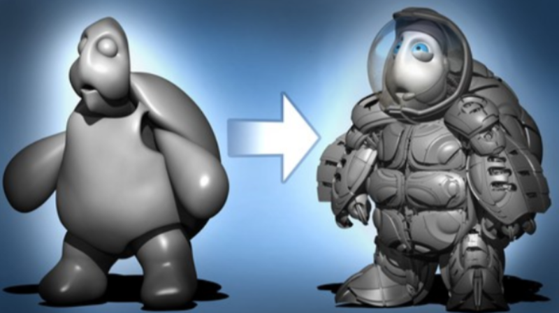 Udemy - Zbrush 2021硬表面雕刻初学者进阶1Li-Digital Art Education1Li