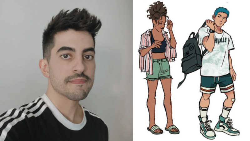 Skillshare - 为漫画人物画衣服1Li-Digital Art Education1Li