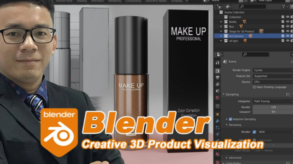 图片[1]1Li-Digital Art EducationSkillshare - Blender教程：创意3D产品可视化1Li-Digital Art Education1Li
