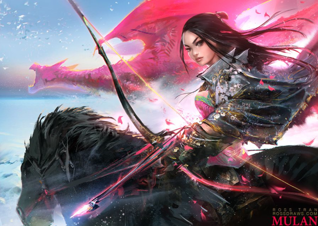 图片[1]1Li-Digital Art Education【鉴赏】花木兰角色绘制1Li-Digital Art Education1Li