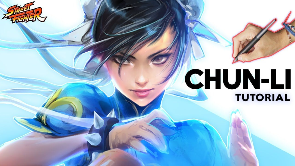 图片[1]1Li-Digital Art Education【鉴赏】《街头霸王》春丽角色绘制1Li-Digital Art Education1Li