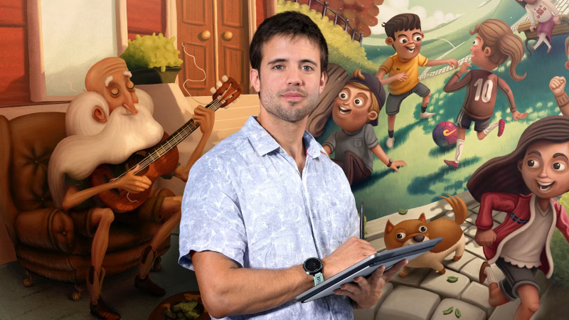 Domestika - 具有体积和纹理的数字插图1Li-Digital Art Education1Li