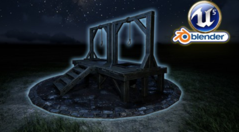 Udemy-从Blender到UE5创建AAA模型1Li-Digital Art Education1Li