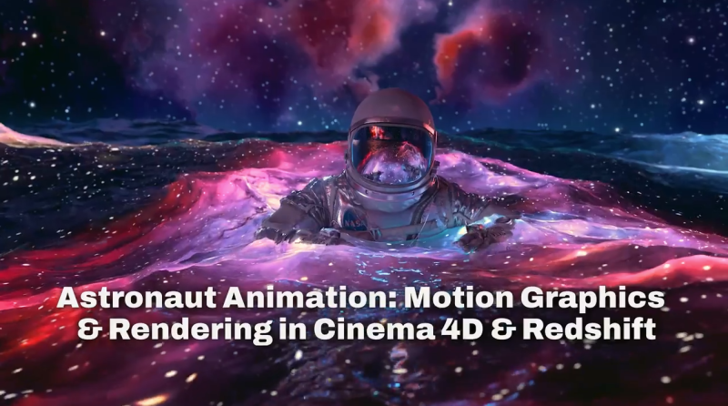 Skillshare - 宇航员动画：用C4D和Redshift打造动态图形1Li-Digital Art Education1Li