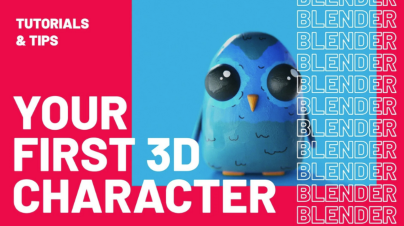 Skillshare - Blender 3D：你的第一个3D角色1Li-Digital Art Education1Li