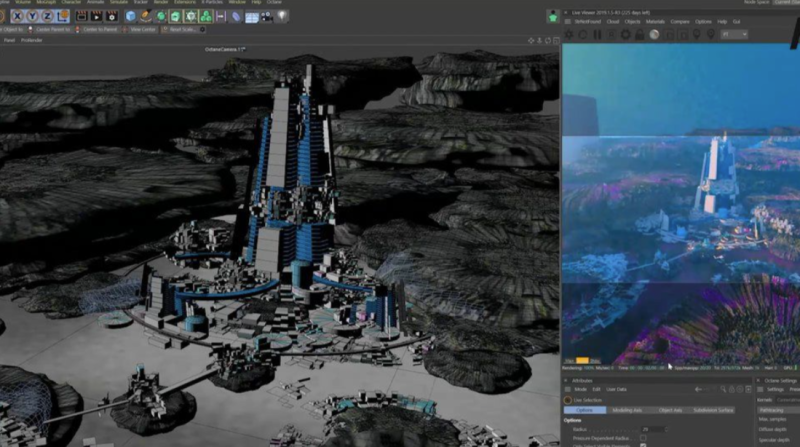 IAMAG - 使用C4D、Oc渲染和Ps构思城市景观1Li-Digital Art Education1Li
