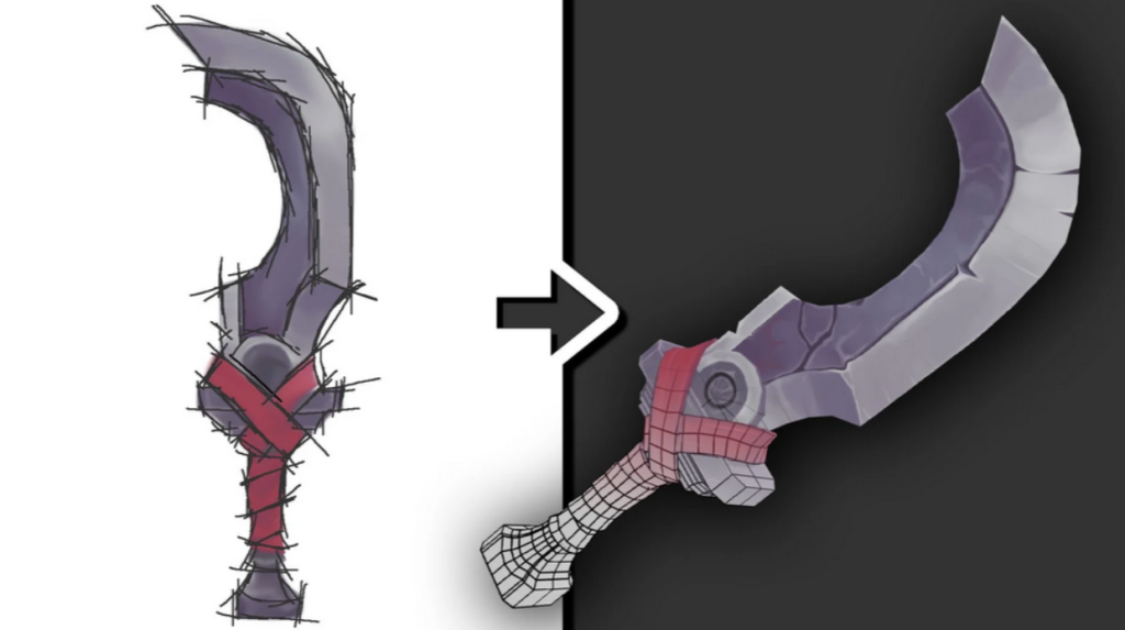 图片[1]1Li-Digital Art EducationSkillshare - 用Blender创建风格化剑1Li-Digital Art Education1Li