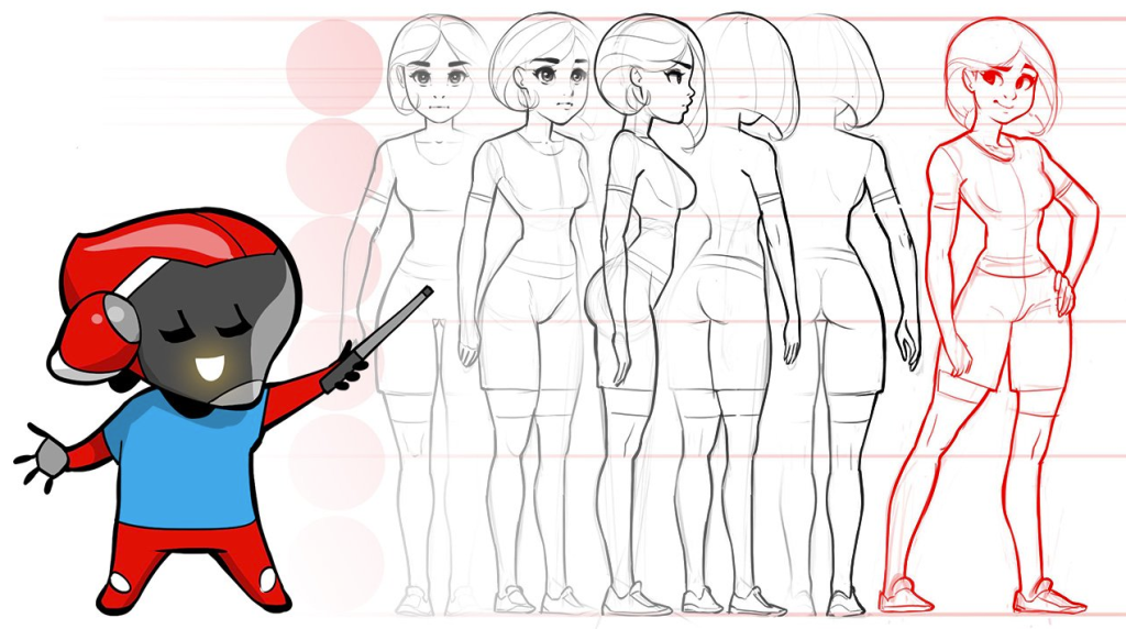 图片[1]1Li-Digital Art EducationSkillshare - 角色转身绘画1Li-Digital Art Education1Li