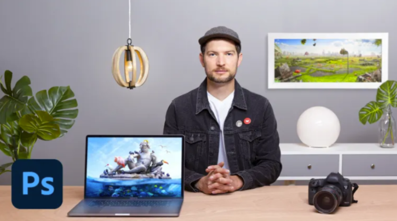 Domestika - Photoshop中的数字拼贴：构图和视觉效果1Li-Digital Art Education1Li