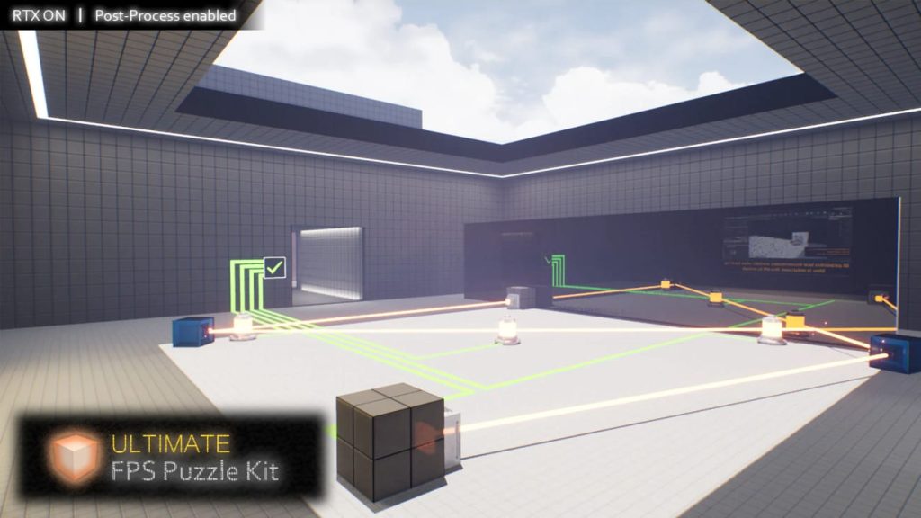 图片[1]1Li-Digital Art Education【UE资源】第一人称拼图游戏模板-Ultimate FPS Puzzle Kit1Li-Digital Art Education1Li