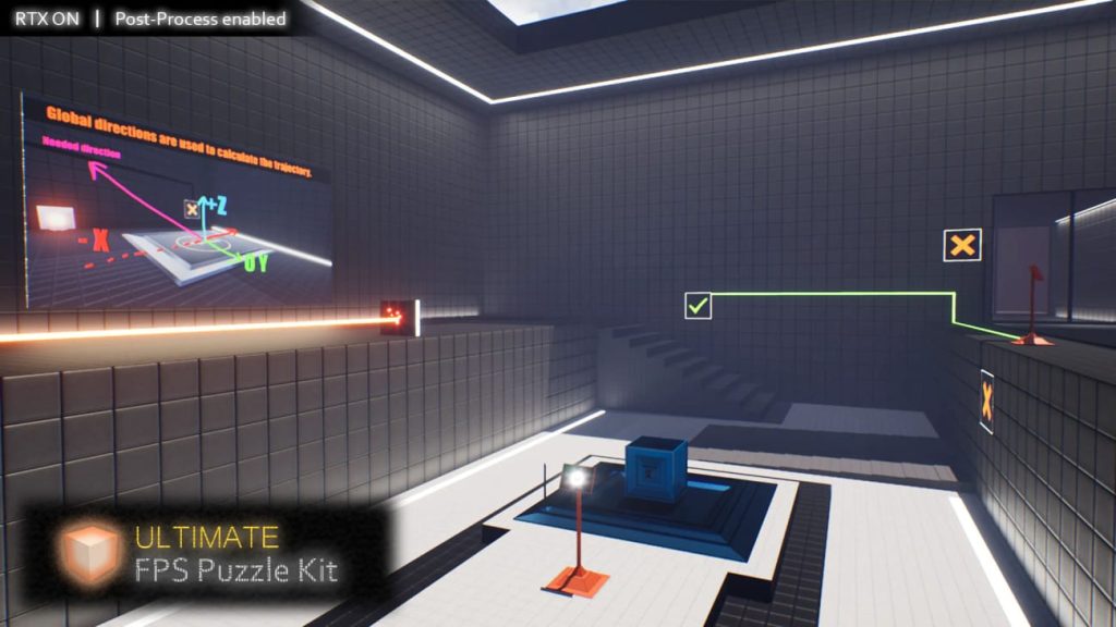 图片[2]1Li-Digital Art Education【UE资源】第一人称拼图游戏模板-Ultimate FPS Puzzle Kit1Li-Digital Art Education1Li