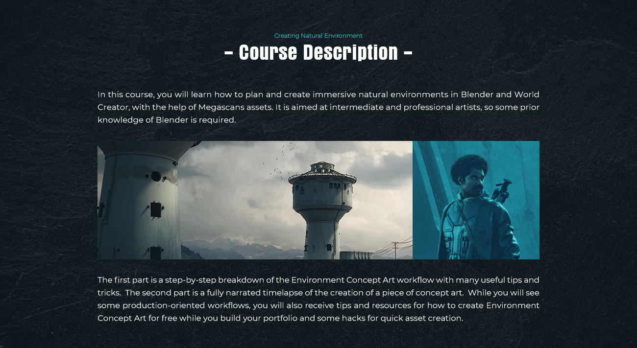 图片[1]1Li-Digital Art EducationWingfox - 写实级概念自然环境创作（Blender+World Creator）1Li-Digital Art Education1Li