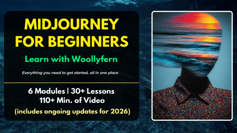 Midjourney 2026年新手入门使用指南1Li-Digital Art Education1Li