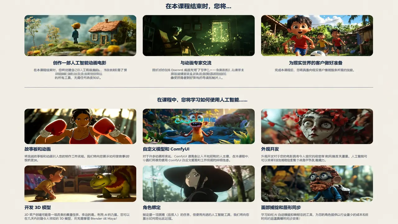 图片[3]1Li-Digital Art EducationCurious Refuge学院-AI人工智能电影动画技术训练营1Li-Digital Art Education1Li