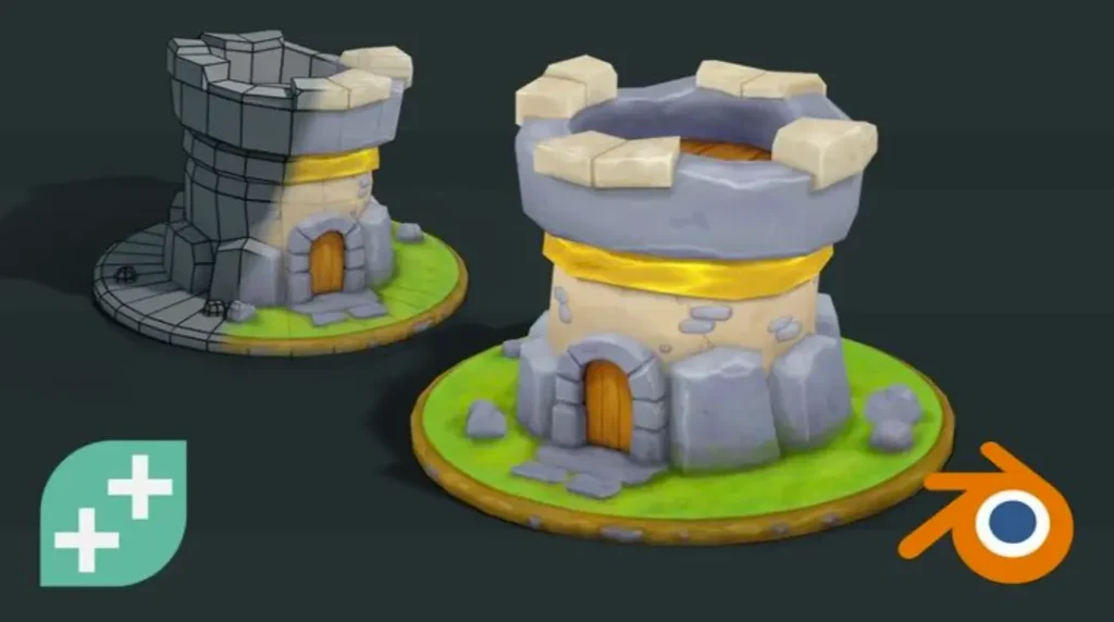 Udemy - Blender纹理绘画并创建风格化模型1Li-Digital Art Education1Li