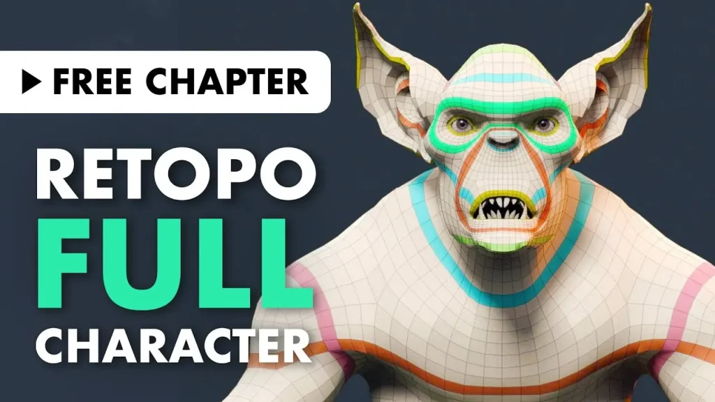 Flipped Normals – CG角色重拓扑技术1Li-Digital Art Education1Li